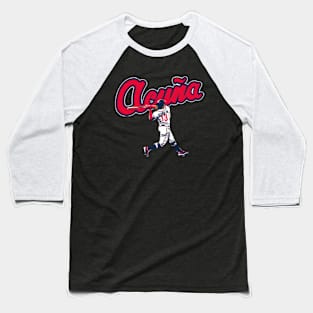 Ronald Acuna Jr. Slugger Swing Baseball T-Shirt